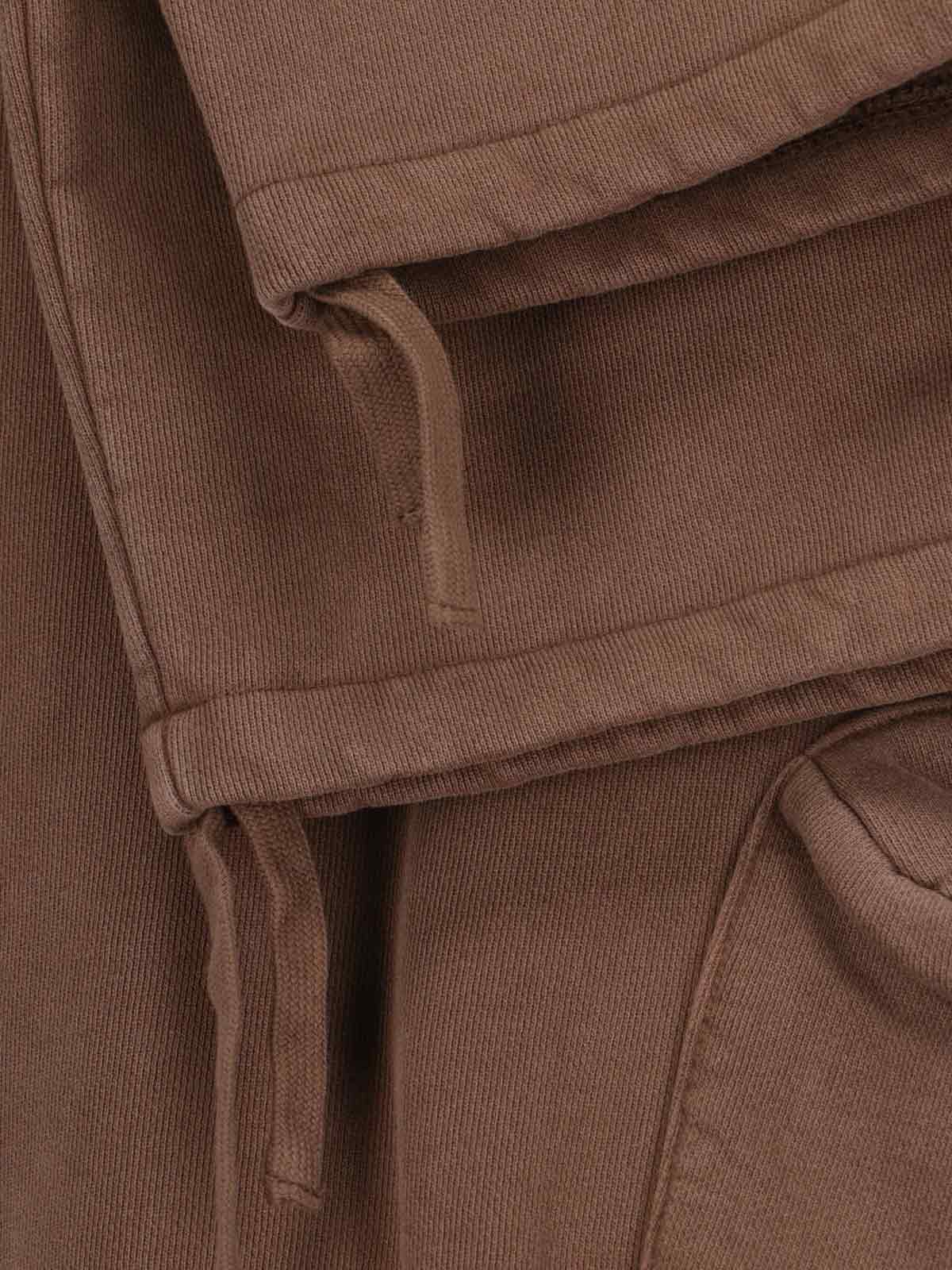 ENTIRE STUDIOS Trousers Brown Organic Cotton