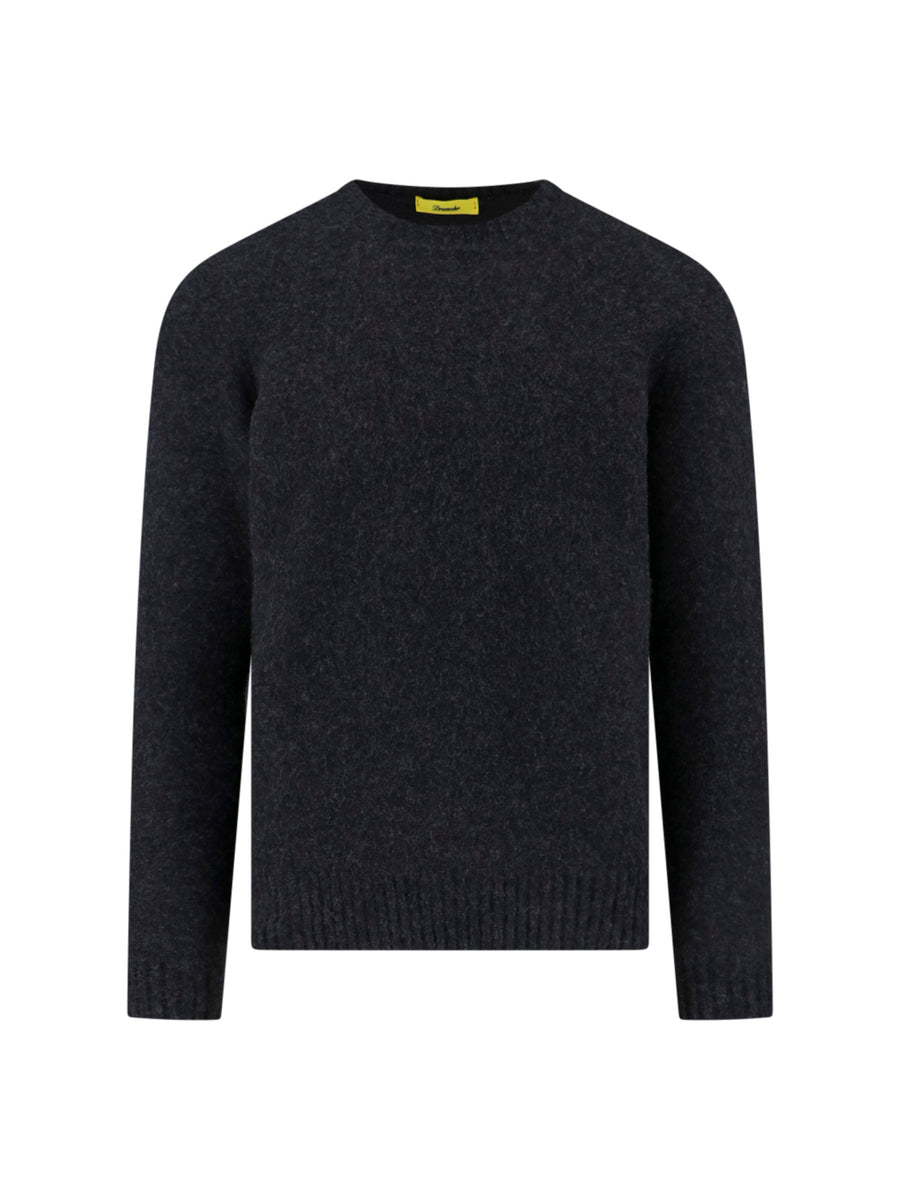 Drumohr 100% lambswool sweater in gray