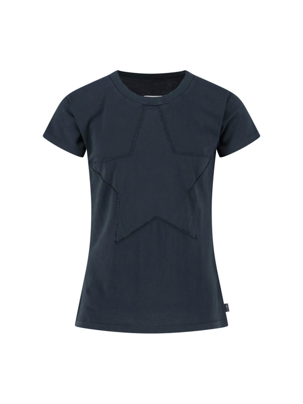 MM6 Maison Margiela 100% Cotton t-shirt in navy