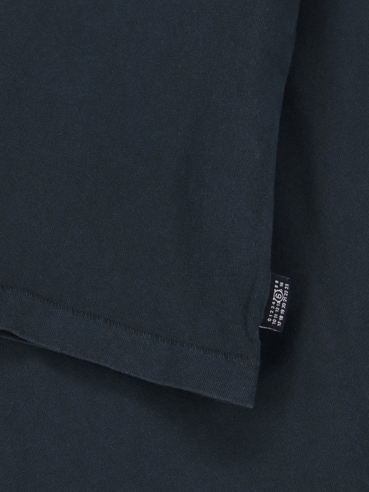MM6 Maison Margiela T-shirts and Polos Black Cotton