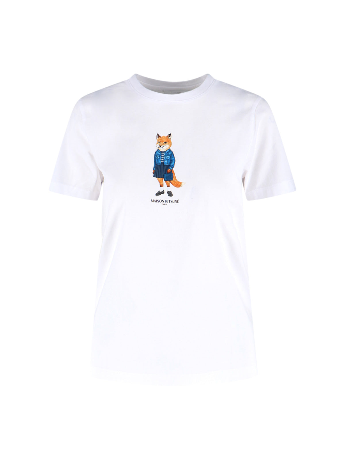Maison Kitsune T-Shirts And Polos White Cotton