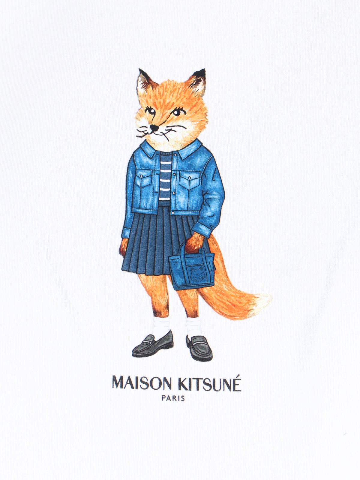 Maison Kitsune T-Shirts And Polos White Cotton