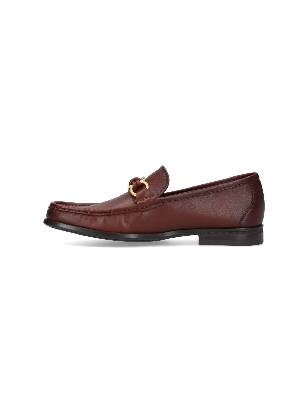 Ferragamo Flat Shoes Brown Upper: Calf Leather