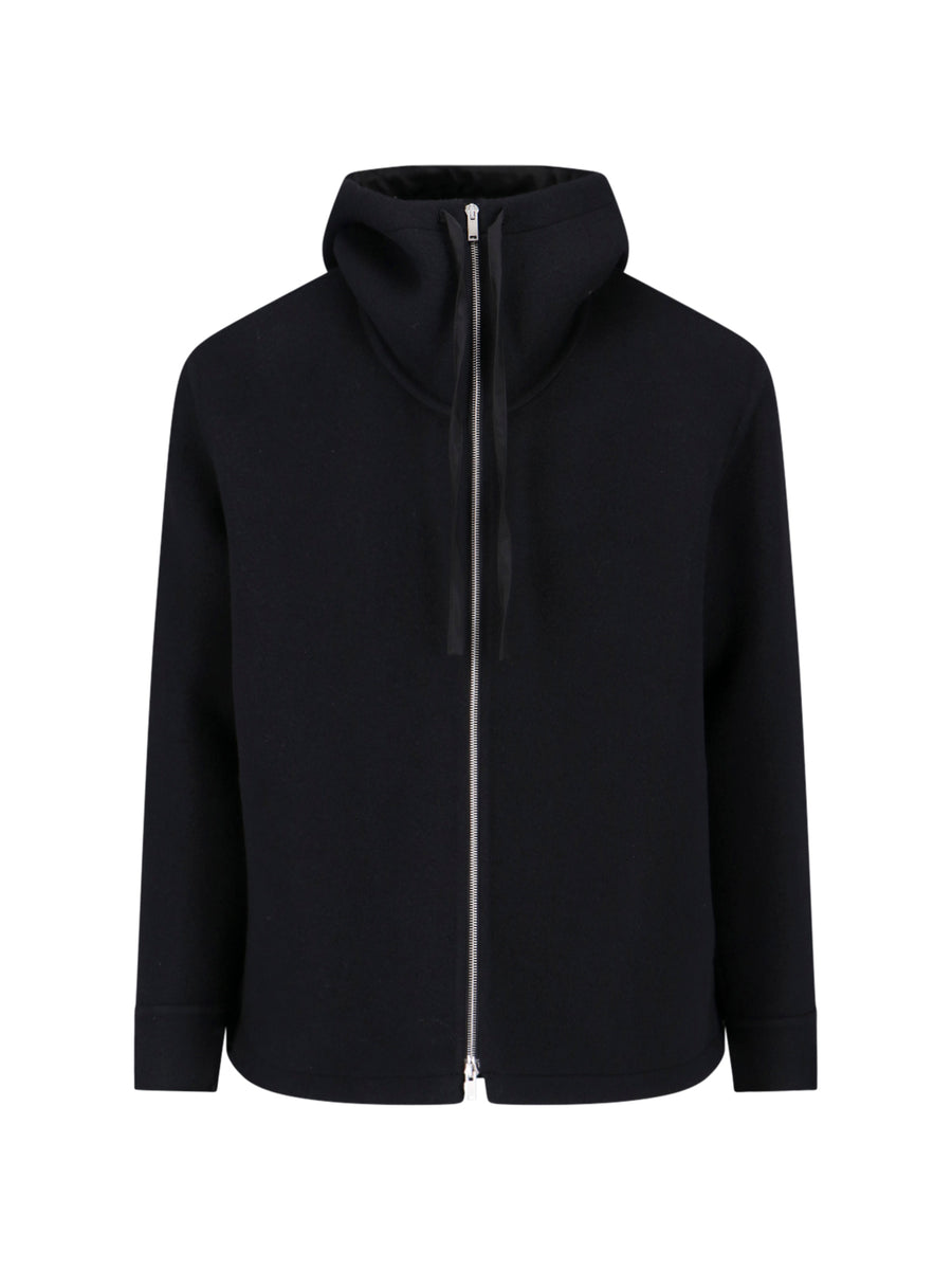 Jil Sander 100% Virgin Wool jacket in black