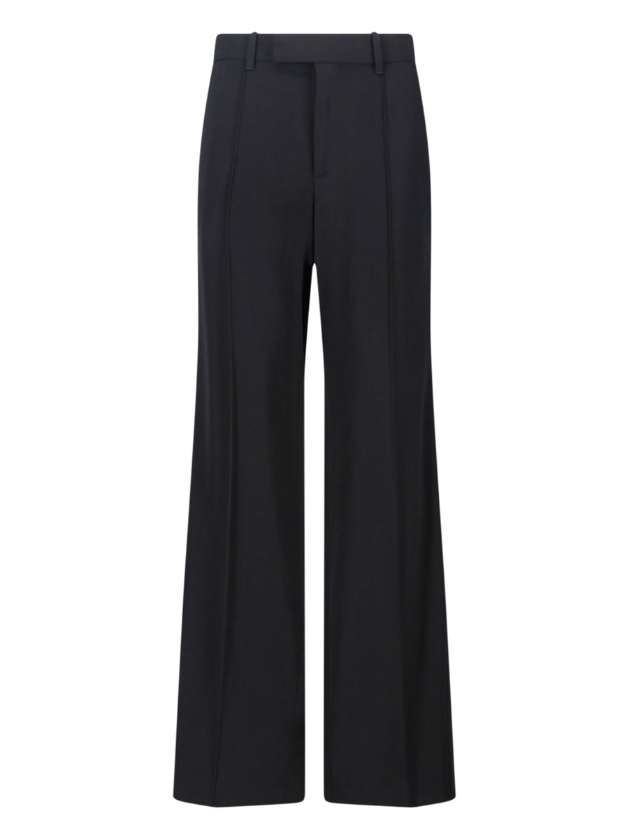 Phoebe Philo 57% viscose trousers in black