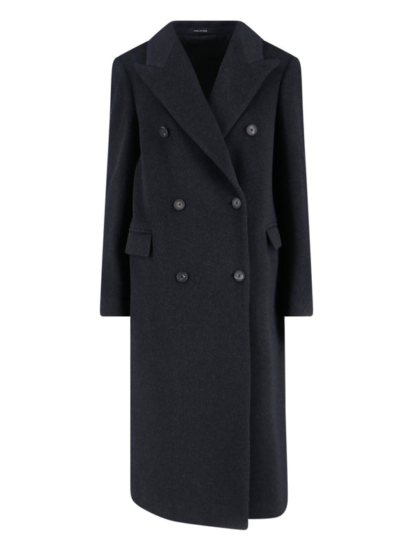 Tagliatore 100% cashmere coat in gray