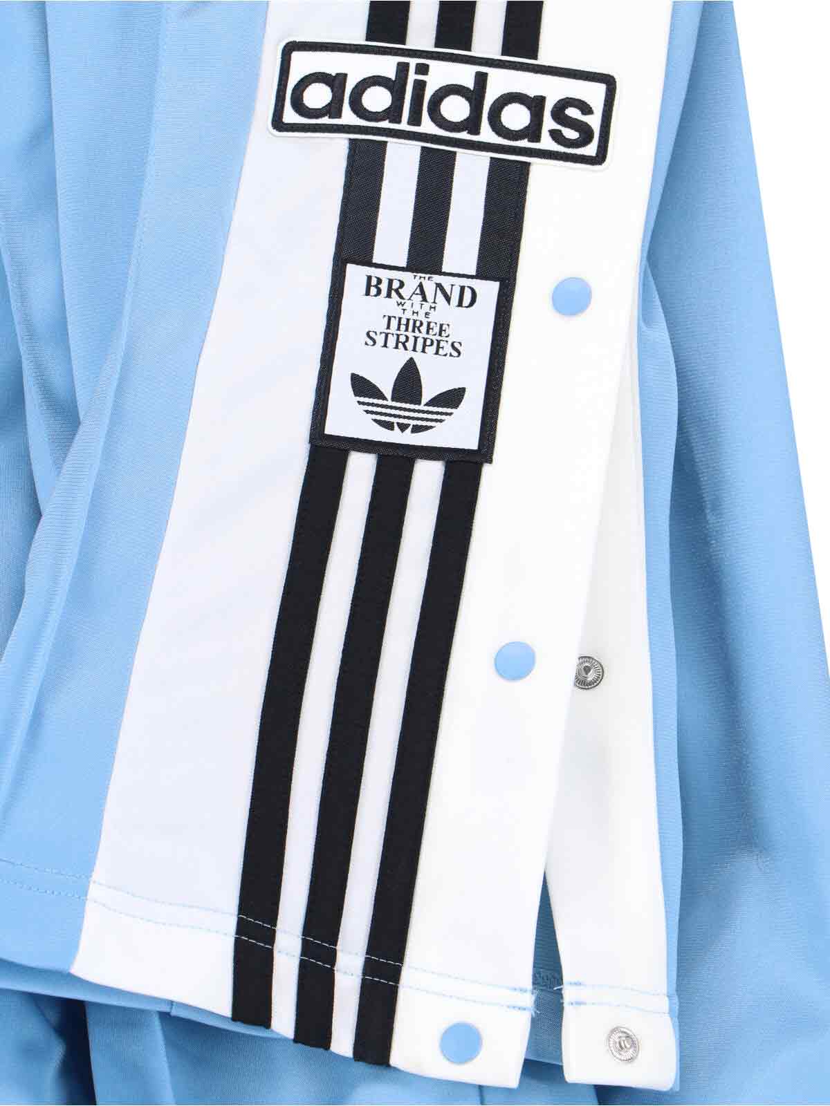 Adidas Trousers Blue Polyester