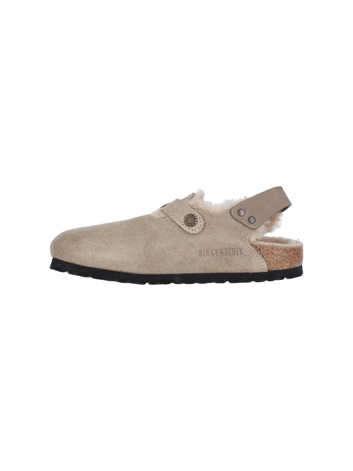 Birkenstock Sandals Beige Suede Leather
