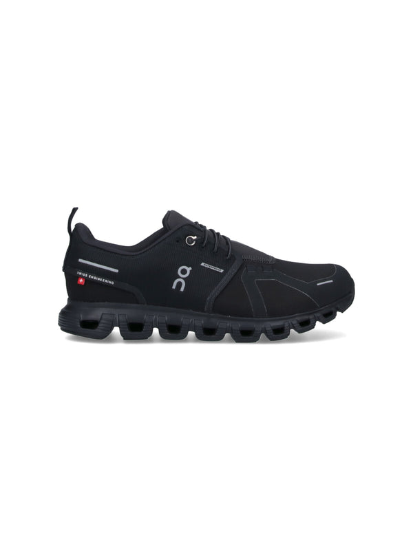 On 100% tessuto sneakers in black