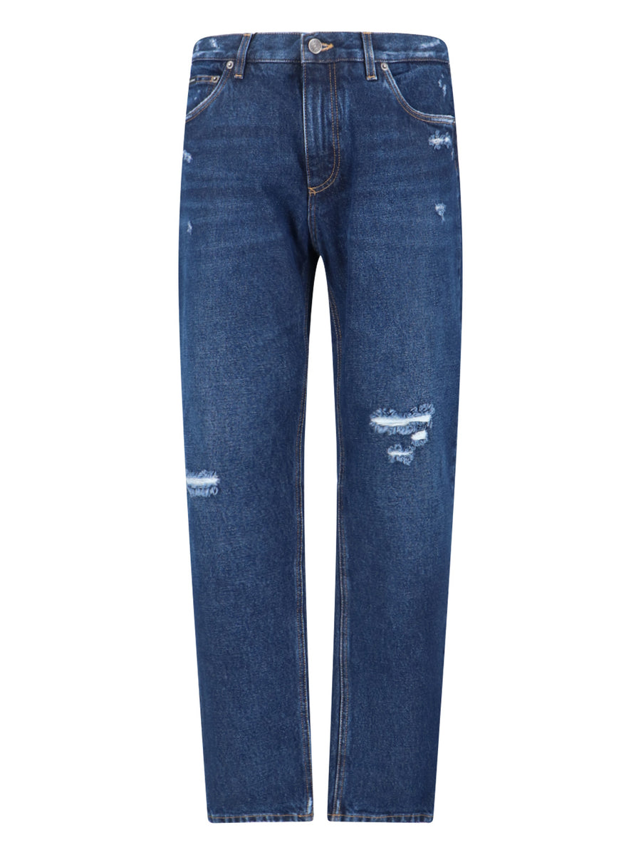 Dolce & Gabbana 100% Cotton jeans in blue
