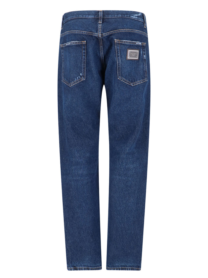 Dolce & Gabbana Jeans Blue Cotton