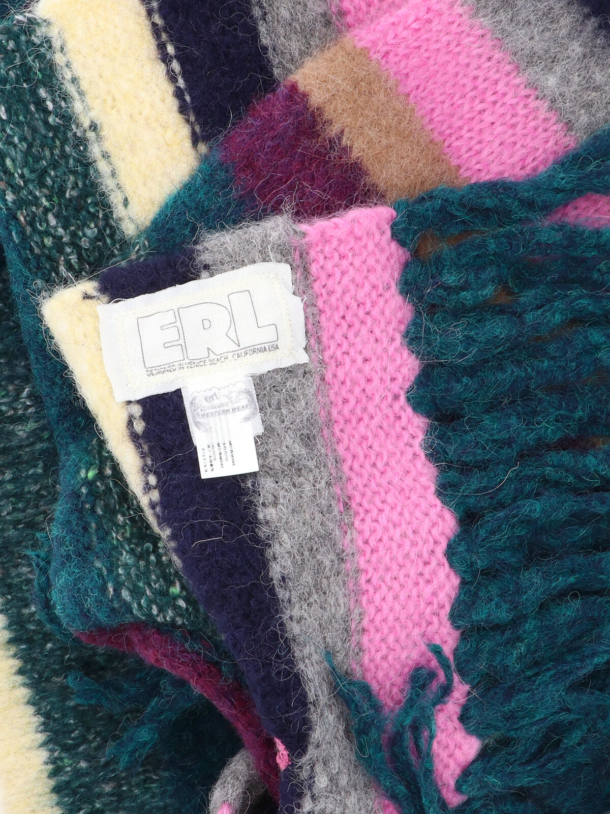 ERL Scarfs MultiColour Alpaca