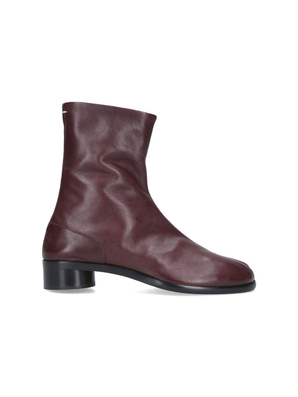 Maison Margiela 100% Camel Leather boot in brown