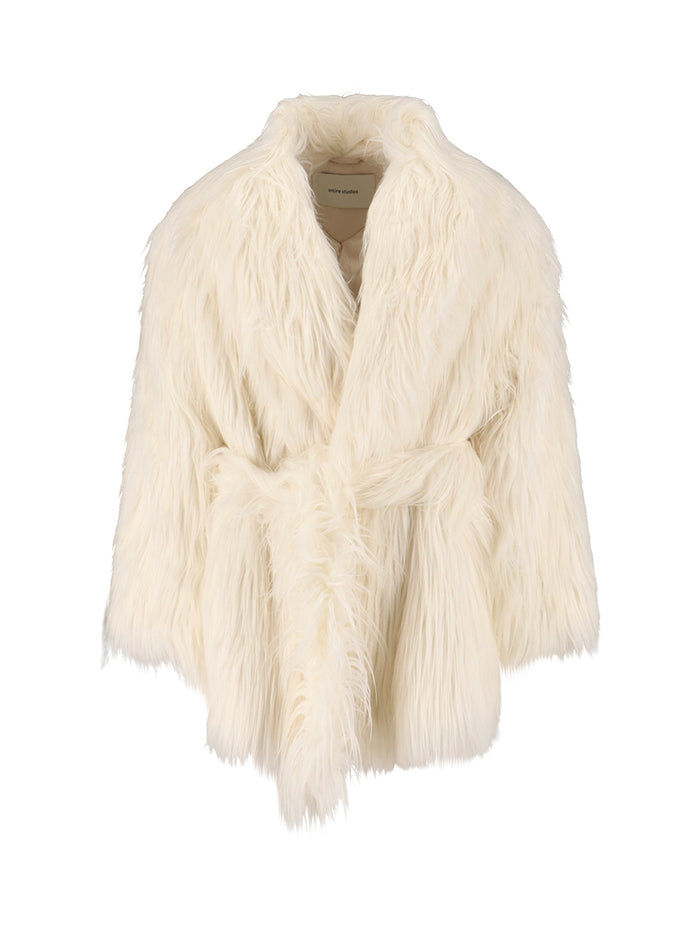 ENTIRE STUDIOS Jackets White Acrylic