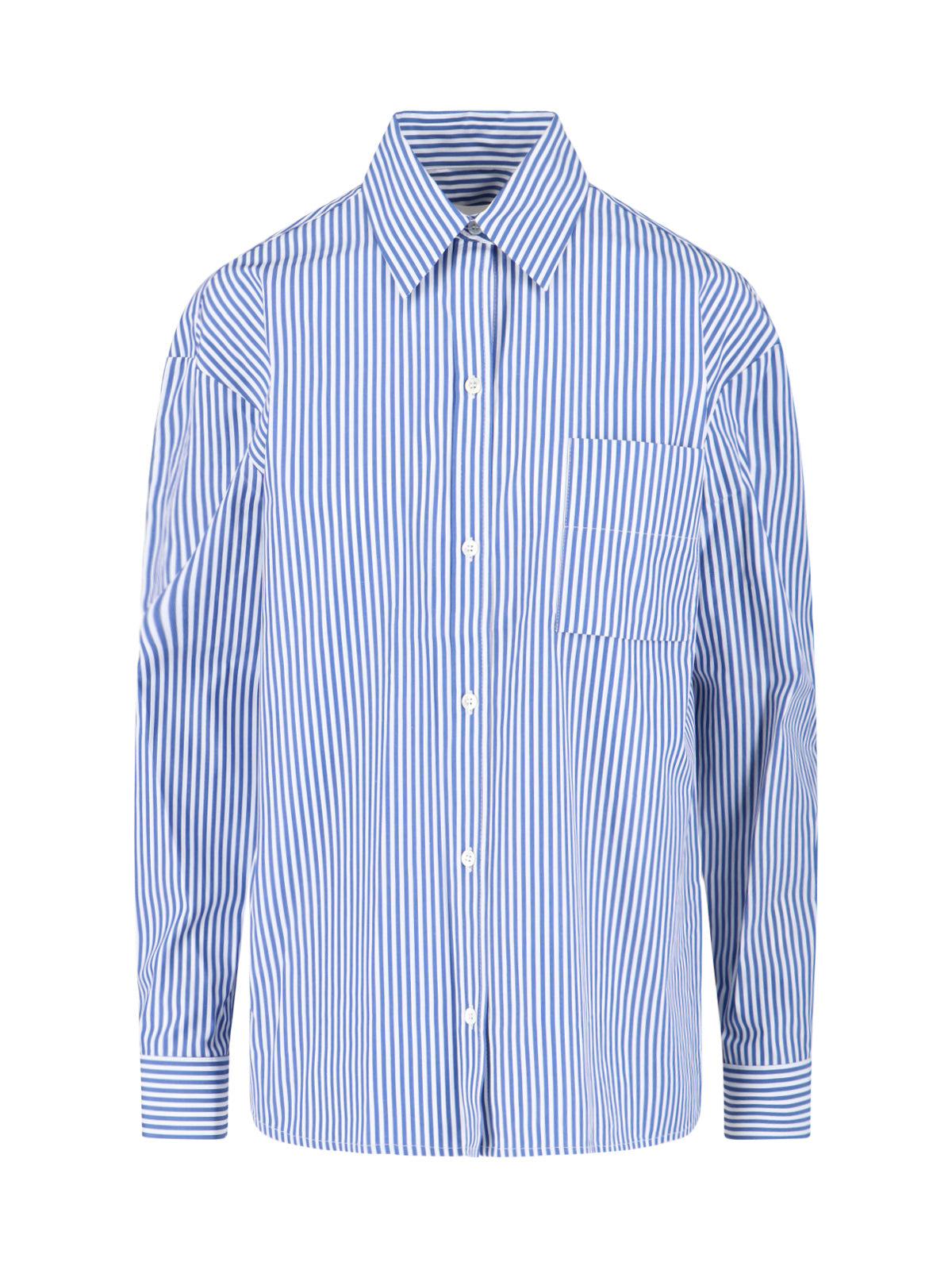 Sibel Saral Shirts Blue Cotone