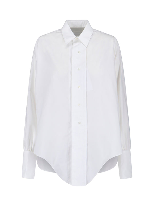 Maison Margiela 100% Cotton shirt in white
