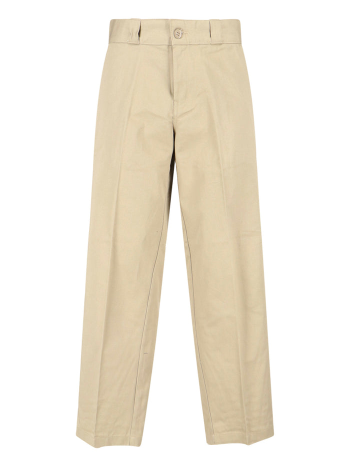 Dickies Trousers Beige Cotton