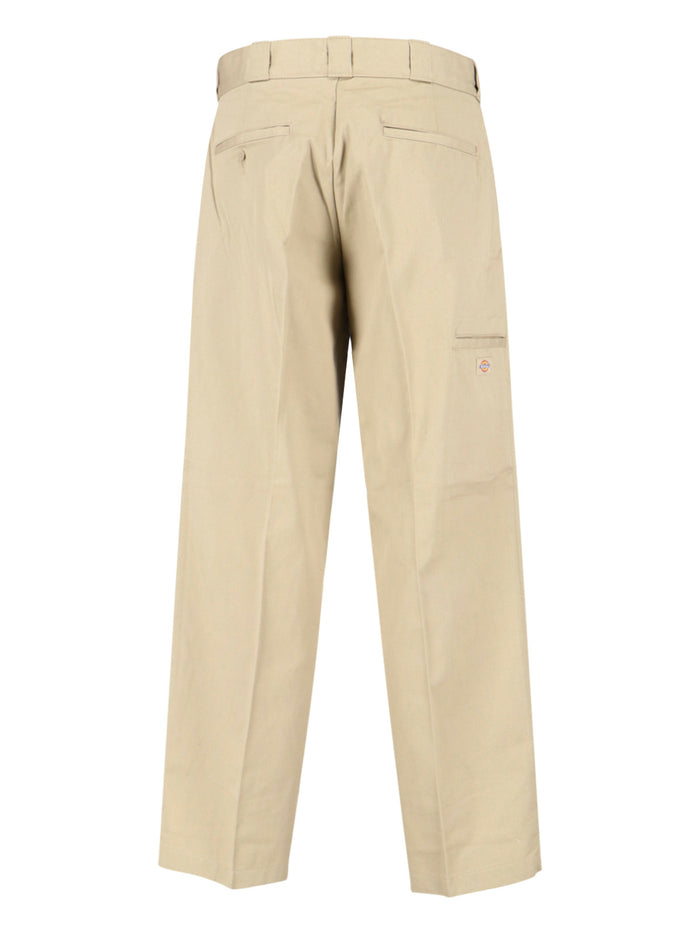 Dickies Trousers Beige Cotton