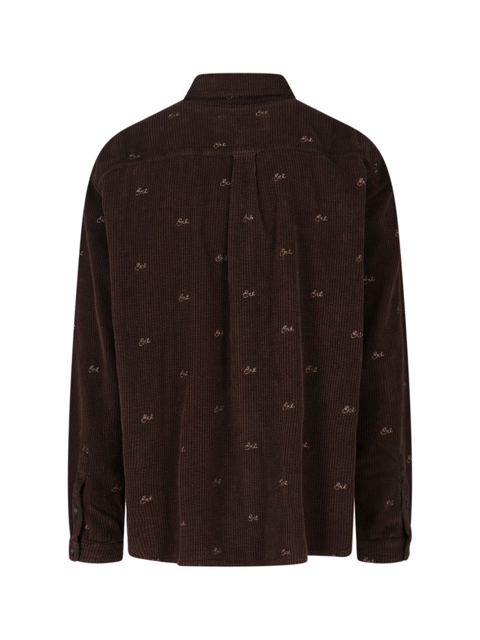 ERL Shirts Brown Cotton