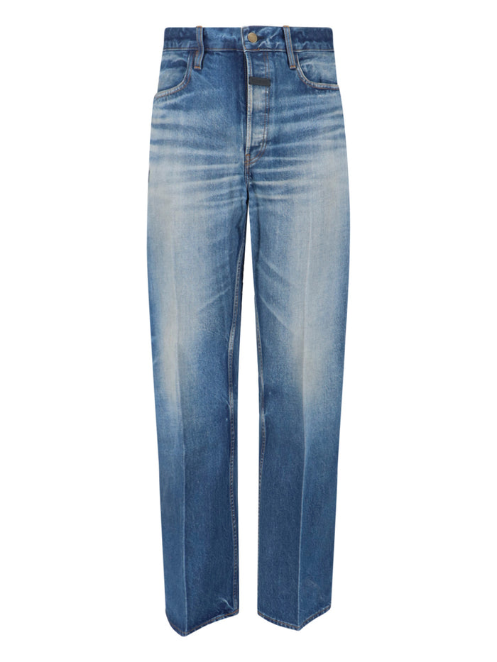 Fear Of God Jeans Blue Cotton