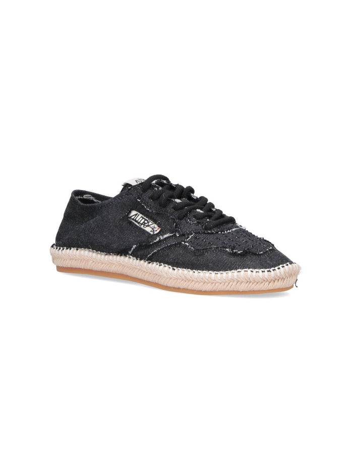Autry Sneakers Black Tessuto