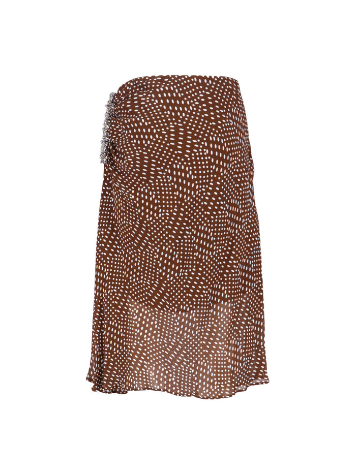 Dries Van Noten Skirts Brown Viscose