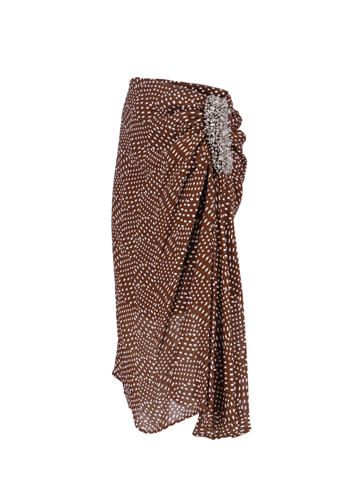 Dries Van Noten Skirts Brown Viscose