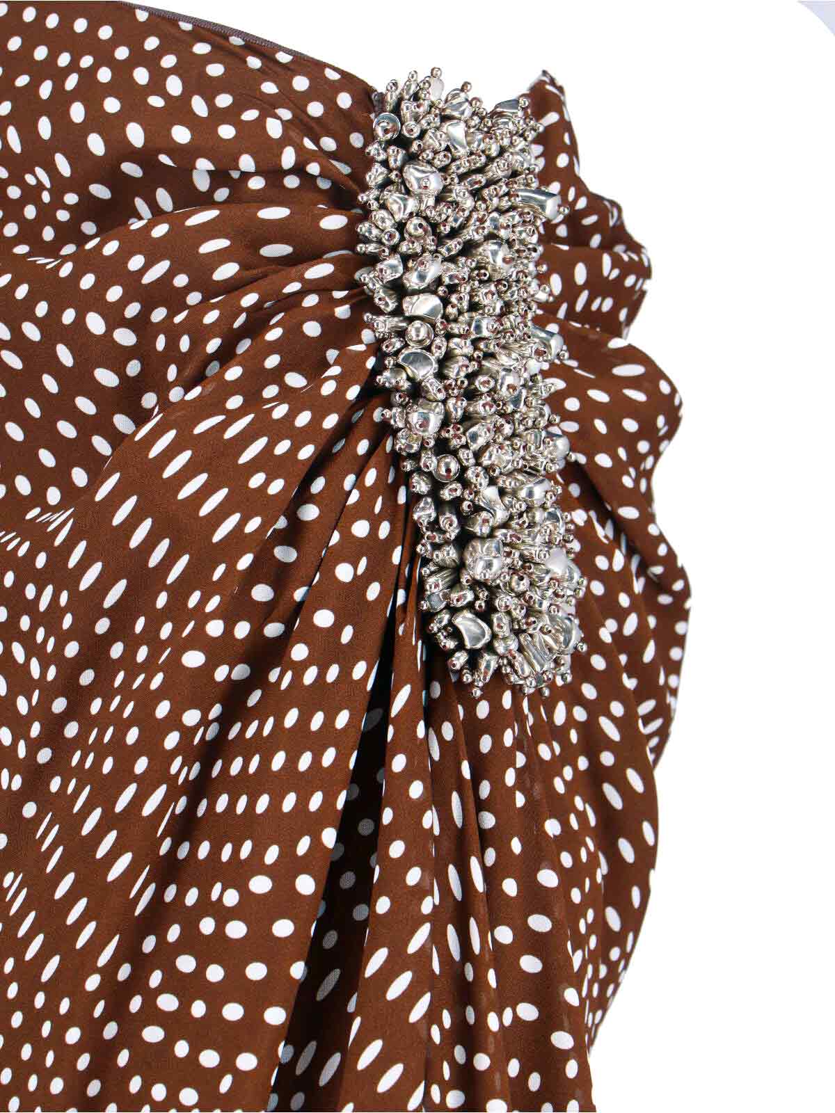 Dries Van Noten Skirts Brown Viscose