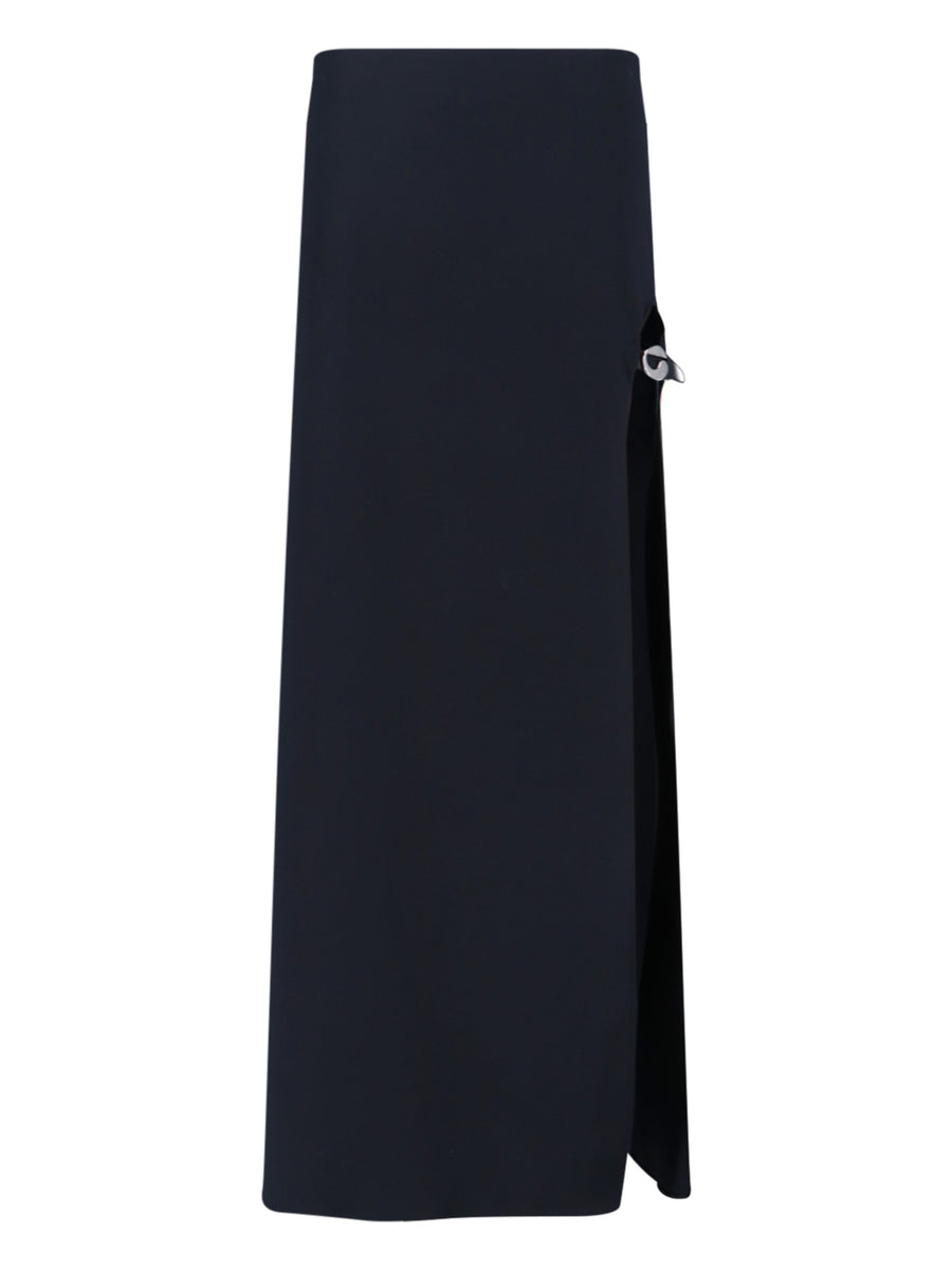 Coperni 100% Recycled Polyester skirt in black