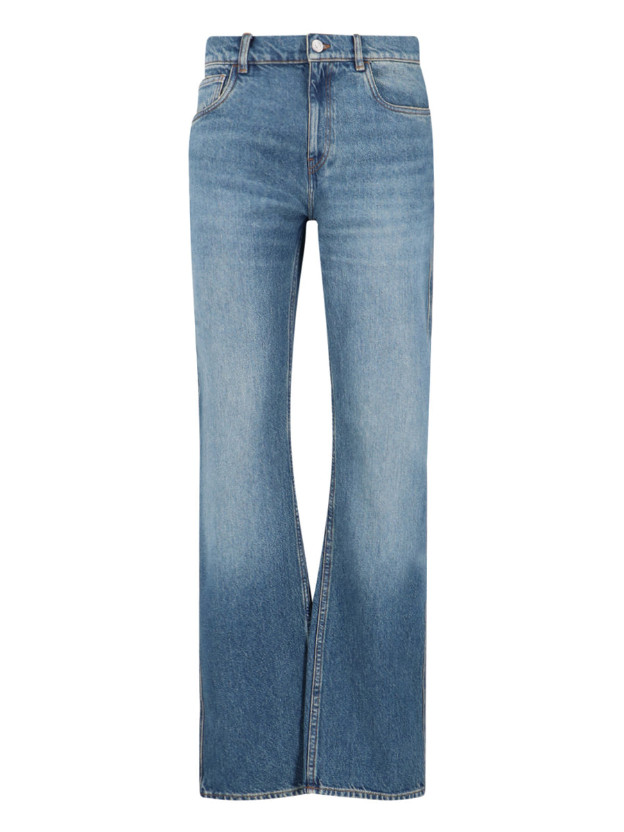 Coperni 100% Organic Cotton; Lining: 50% Polyester jeans in blue