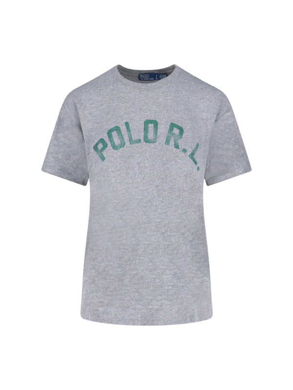 Polo Ralph Lauren 50% Polyester t-shirt in gray