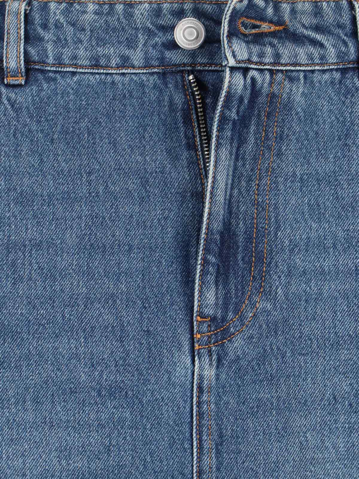 Coperni Skirts Blue Material 1: Cotton