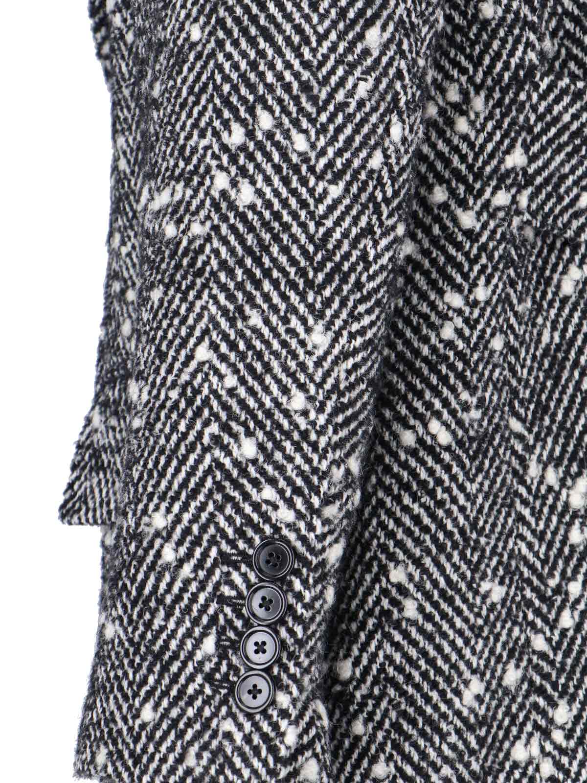 Dolce & Gabbana Jackets Black Outer: Virgin Wool