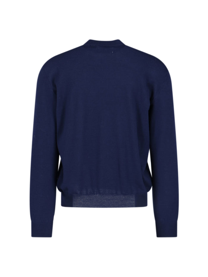 Magliano Sweaters Blue Wool