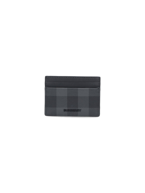 Burberry 70% Thermoplastic Polyurethane card case in gray