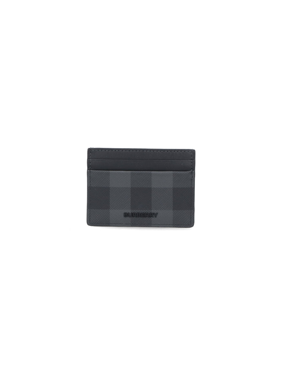 Burberry 70% Thermoplastic Polyurethane card case in gray