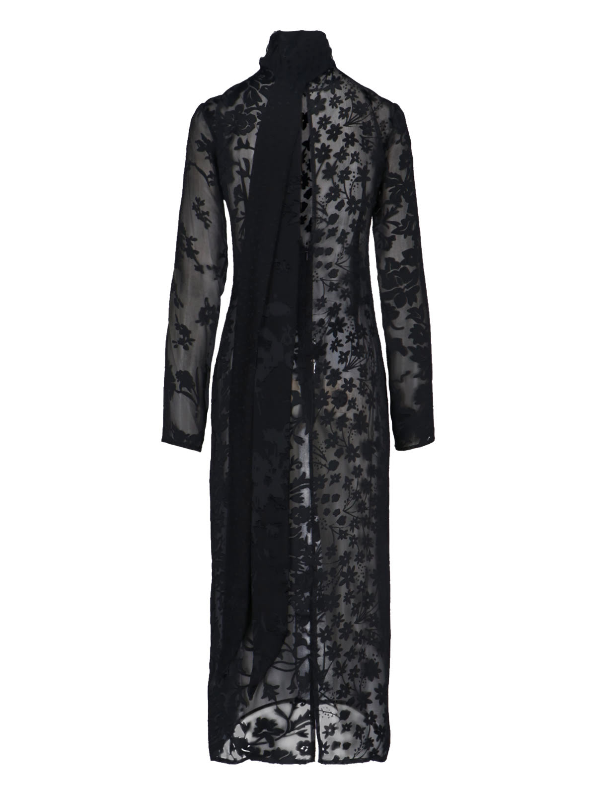 MARINE SERRE Dresses Black Acetate