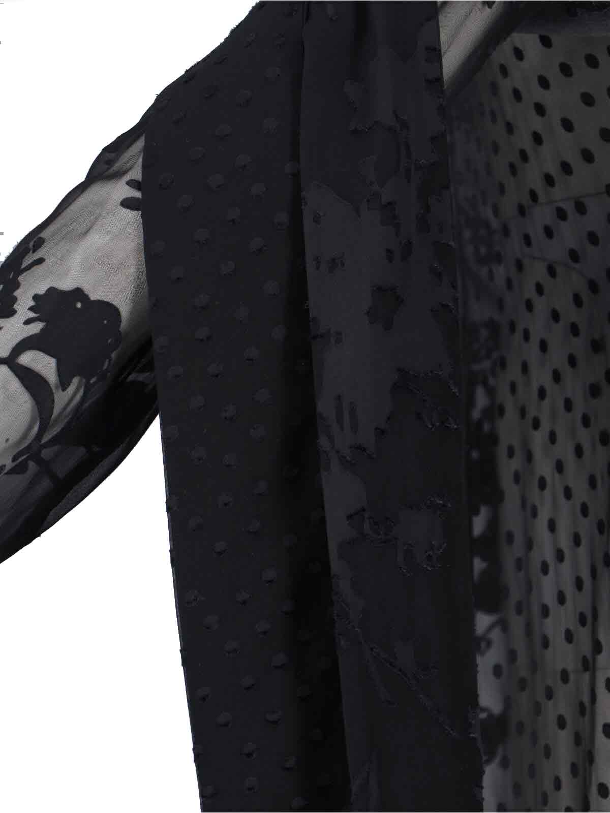MARINE SERRE Dresses Black Acetate