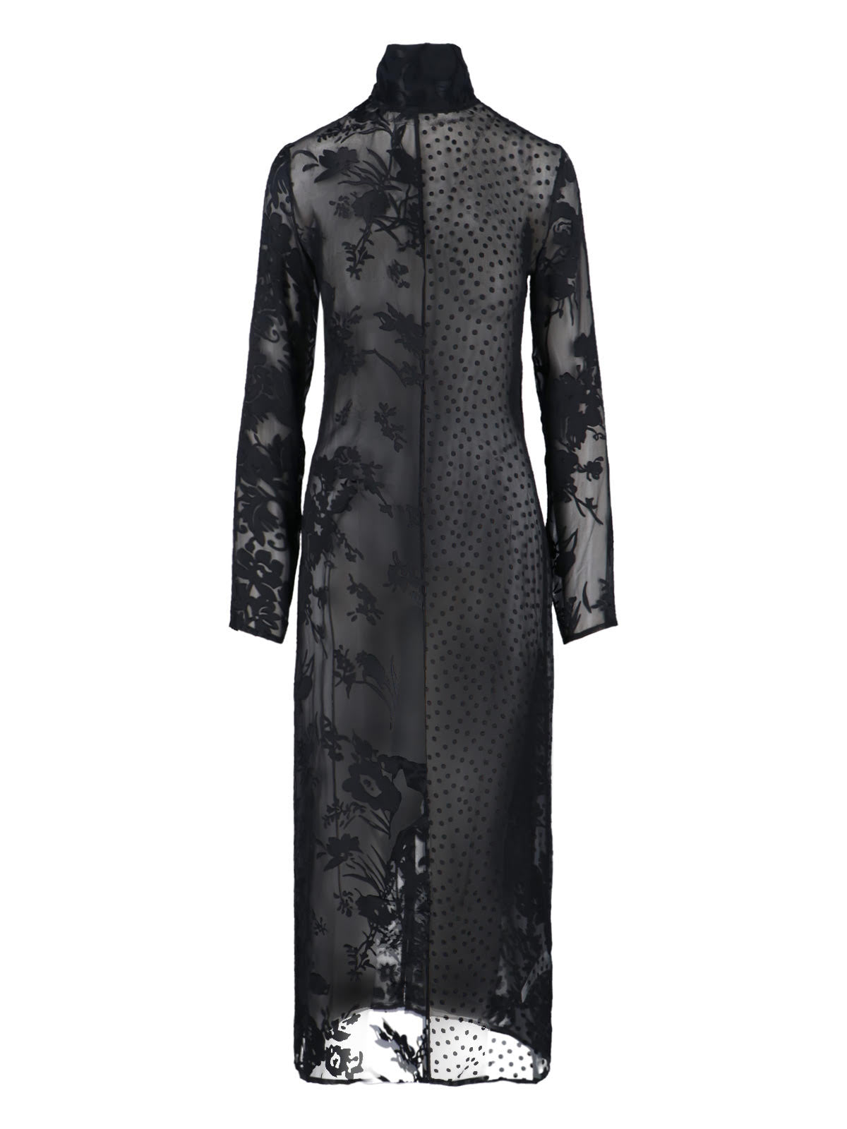 MARINE SERRE Dresses Black Acetate
