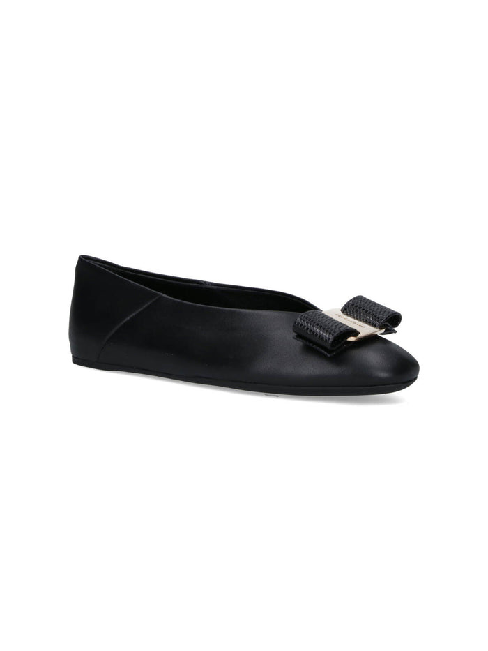 Ferragamo Flat shoes Black Upper: Lamb Leather