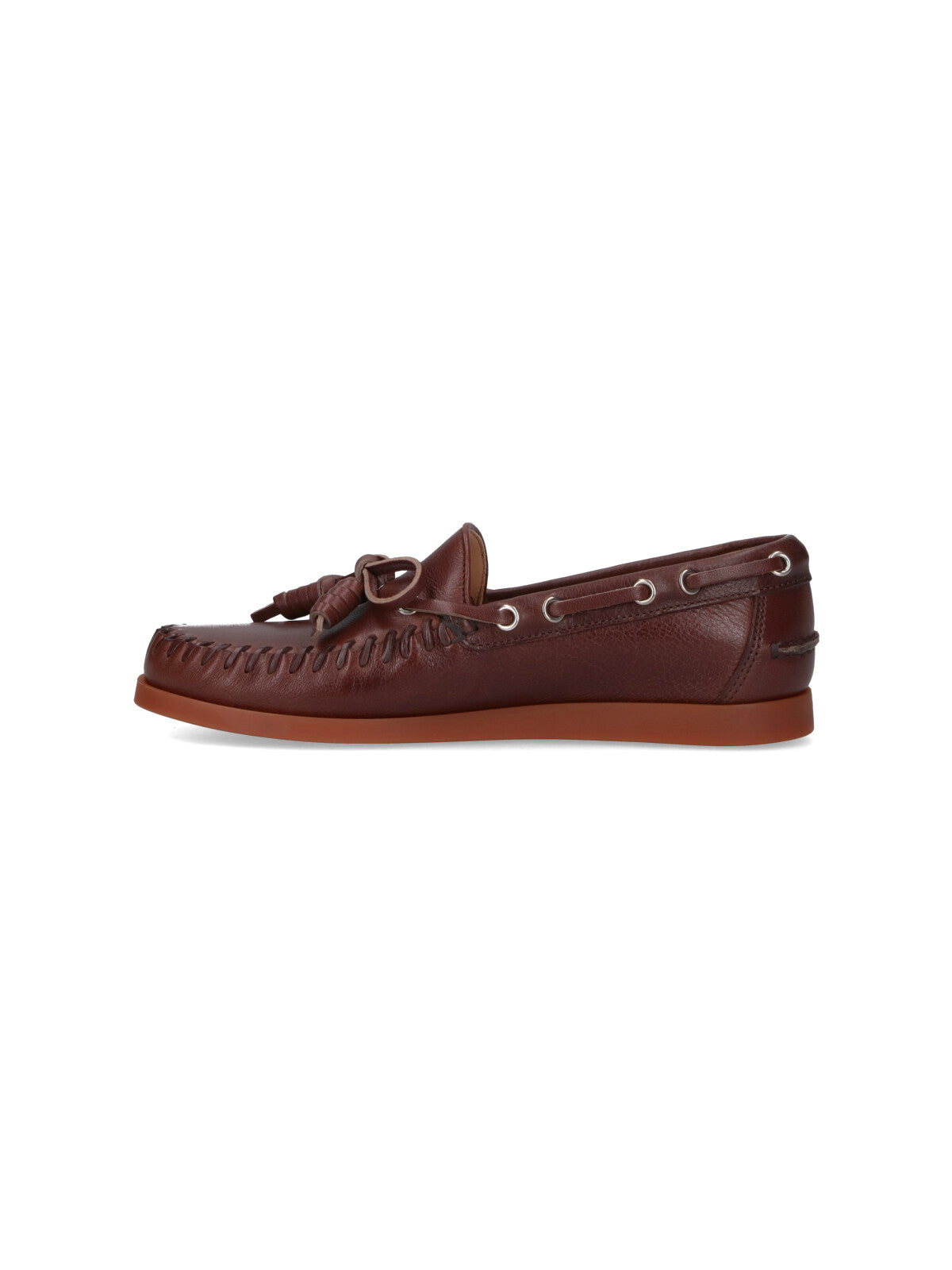 Valentino Garavani Flat shoes Brown Upper: Buffalo Leather
