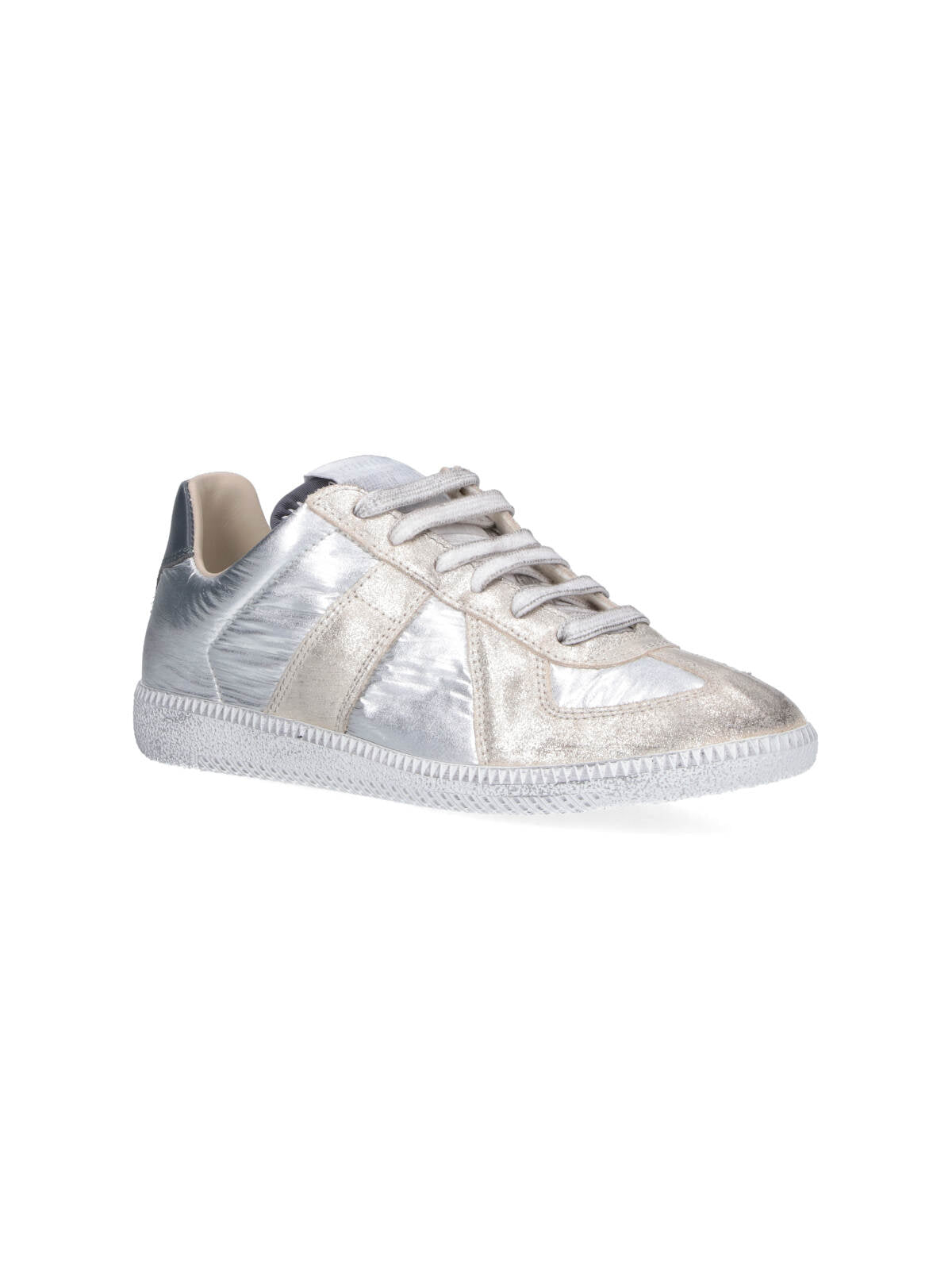Maison Margiela Sneakers Silver Upper: Polyester