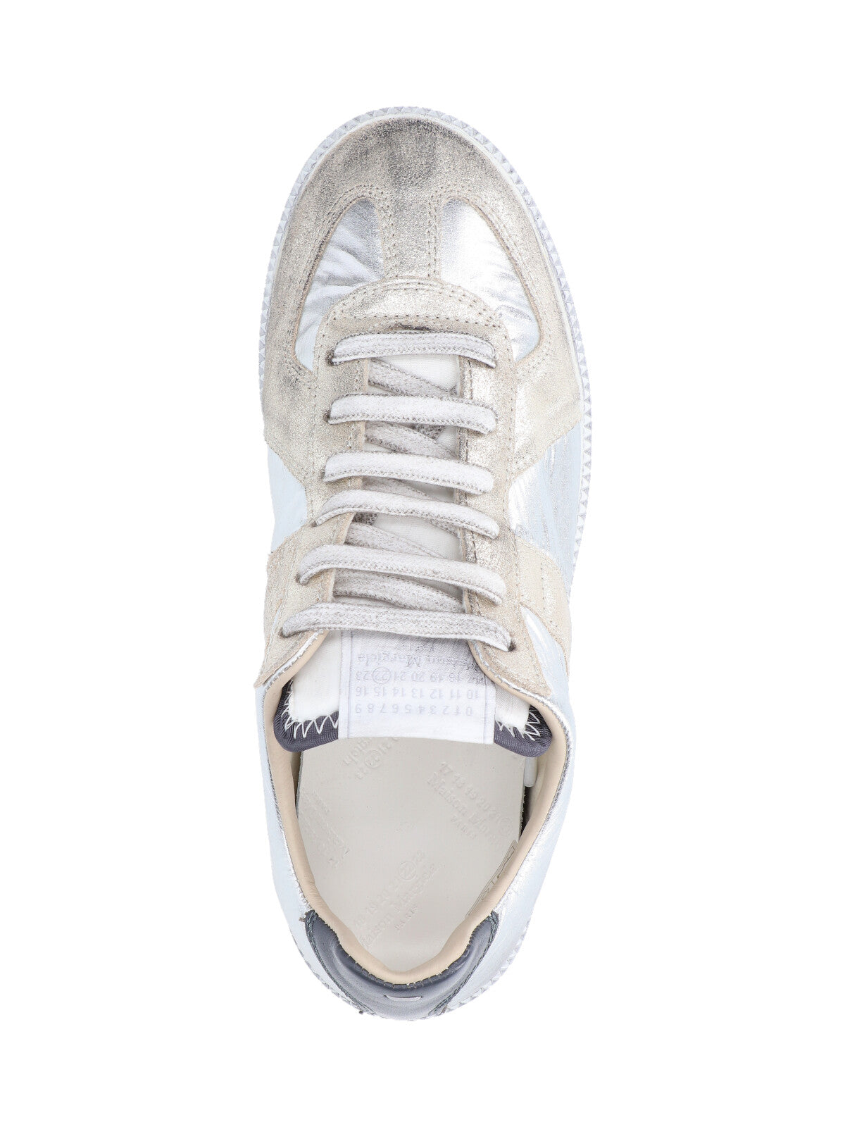 Maison Margiela Sneakers Silver Upper: Polyester