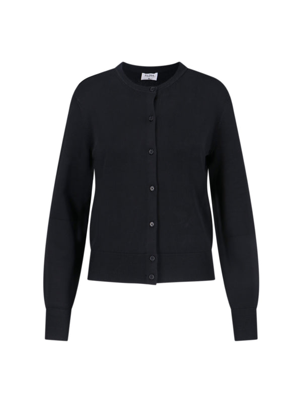 Filippa K 86% Viscose cardigan in black
