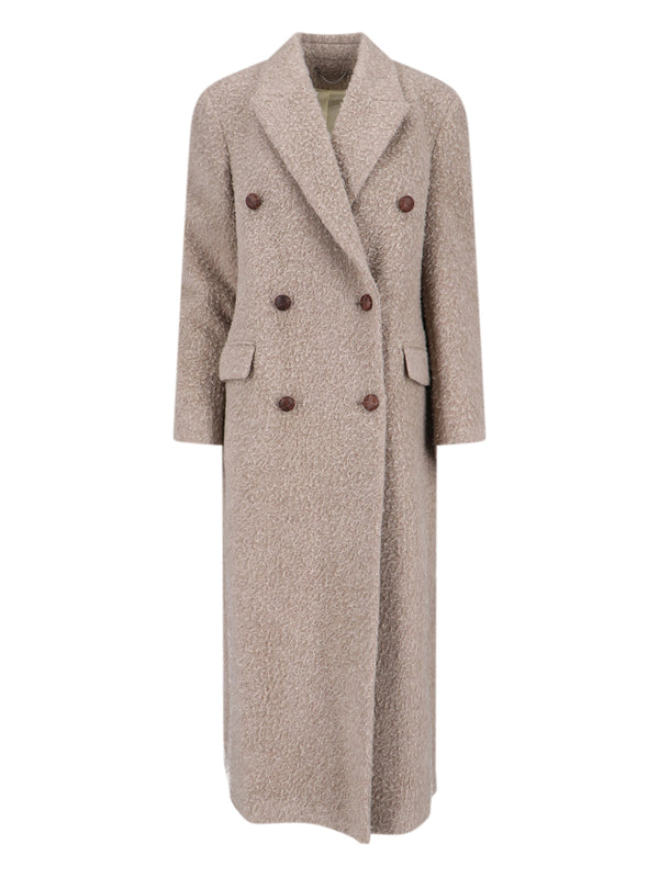 Golden Goose Main Fabric: 50% Virgin Wool coat in beige