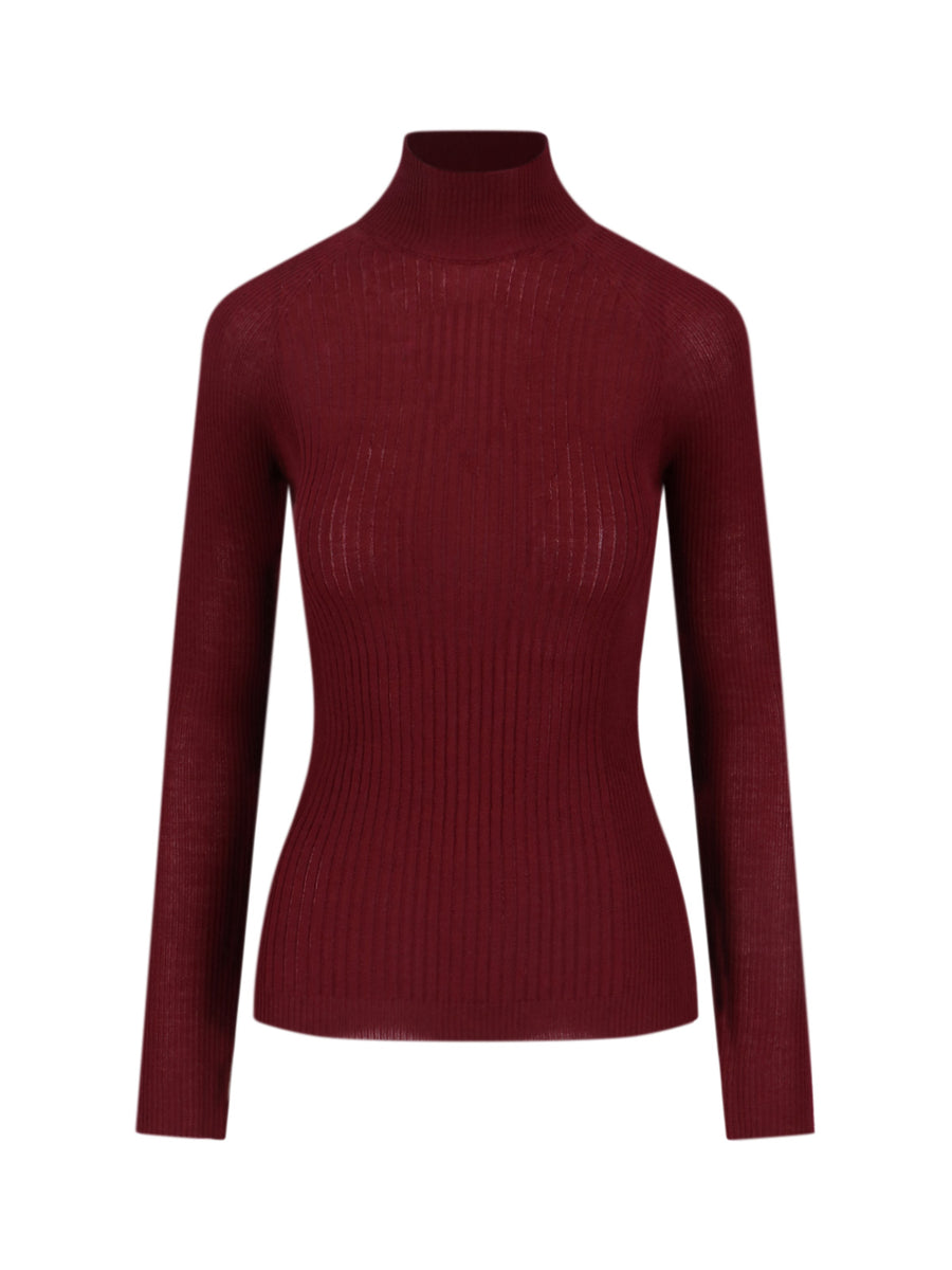 Sa Su Phi 70% Cashmere sweater in red
