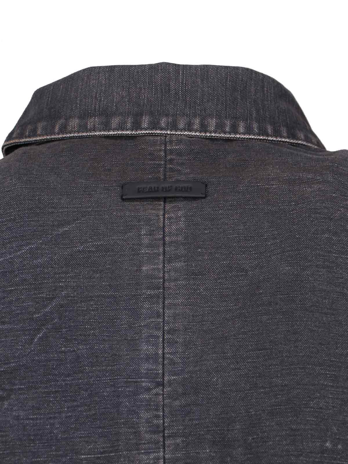 Fear Of God Jackets Black Cotton