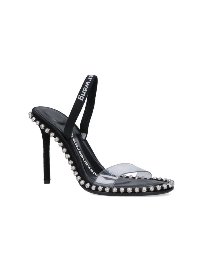 Alexander Wang With Heel Black Upper: Polyvinyl Chloride