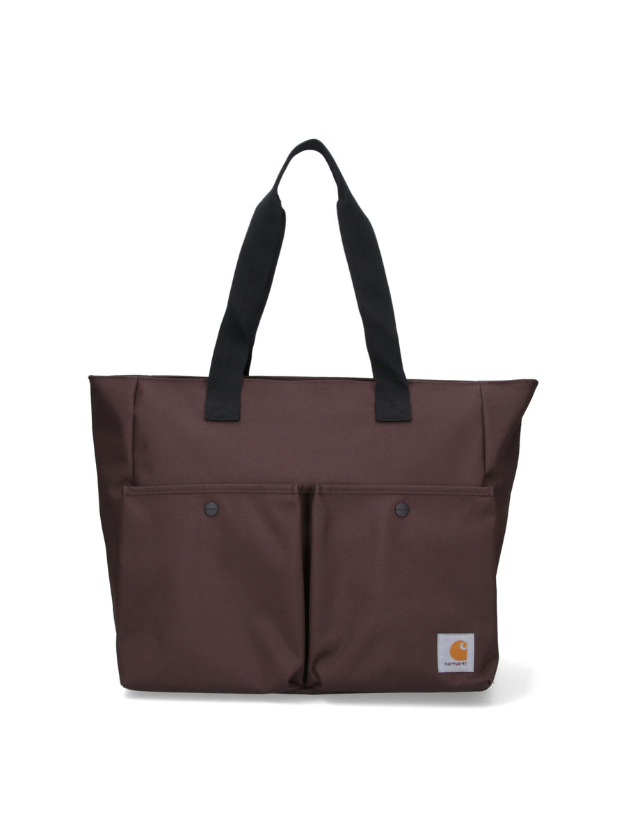 Carhartt Wip 100% Recycled Polyester tote bag in brown