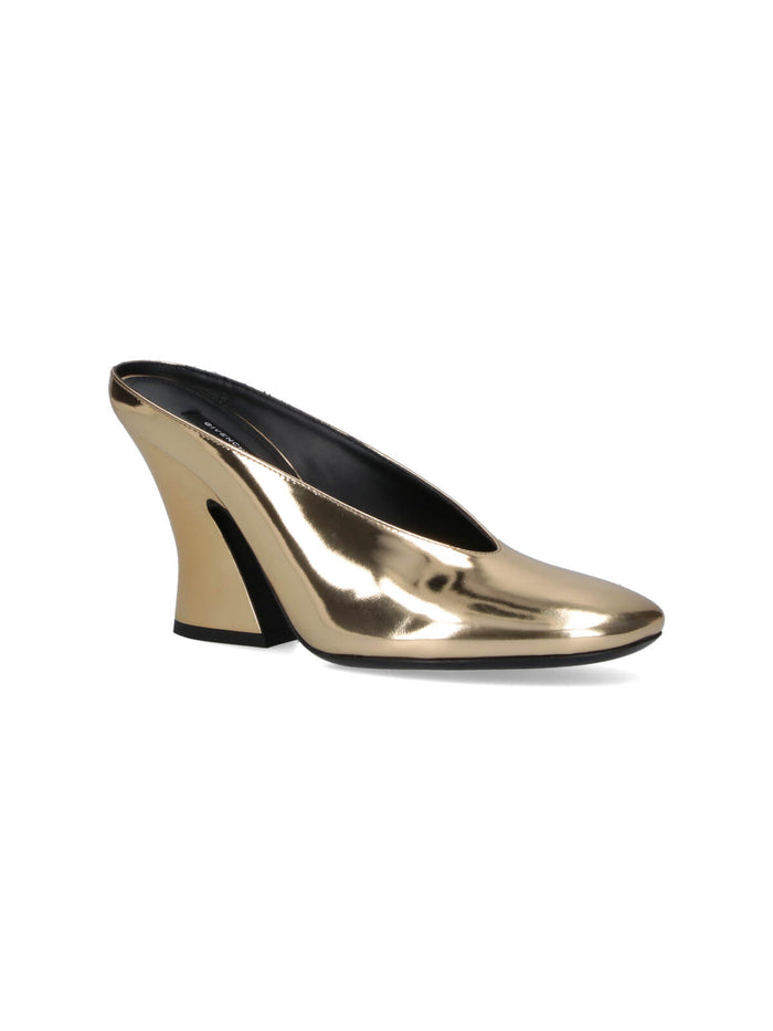 Givenchy With Heel Golden Calf Leather